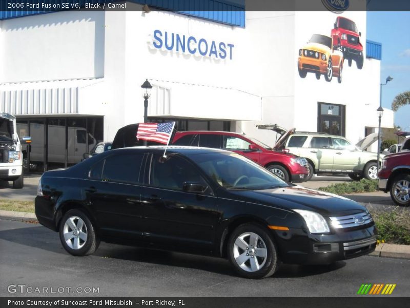 Black / Camel 2006 Ford Fusion SE V6