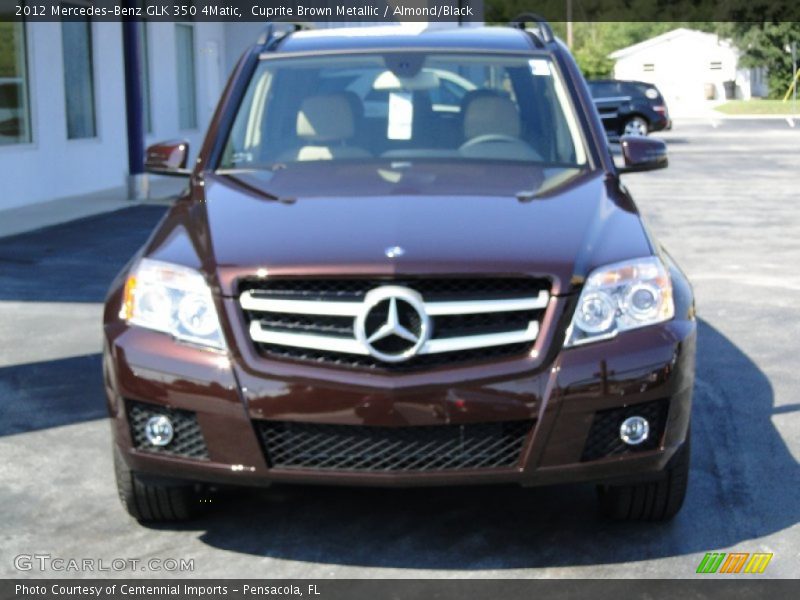 Cuprite Brown Metallic / Almond/Black 2012 Mercedes-Benz GLK 350 4Matic