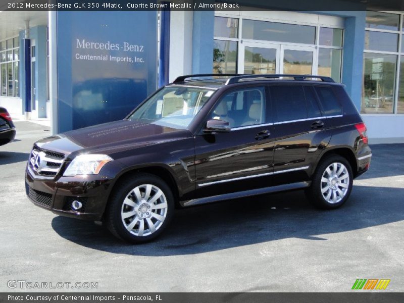 Cuprite Brown Metallic / Almond/Black 2012 Mercedes-Benz GLK 350 4Matic