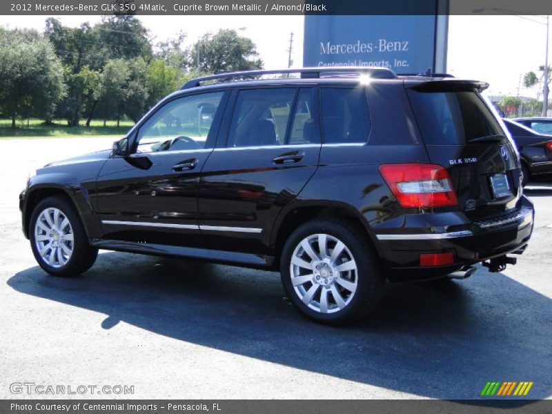 Cuprite Brown Metallic / Almond/Black 2012 Mercedes-Benz GLK 350 4Matic