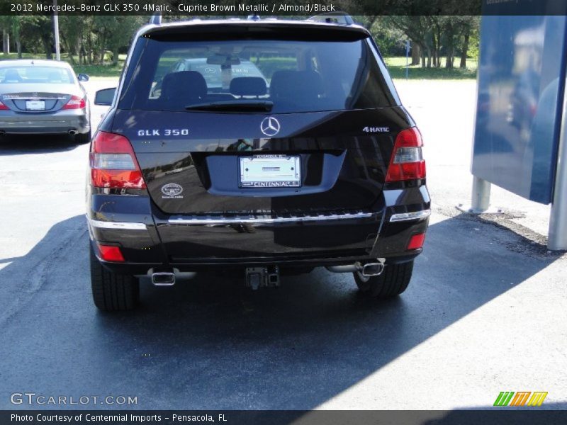Cuprite Brown Metallic / Almond/Black 2012 Mercedes-Benz GLK 350 4Matic