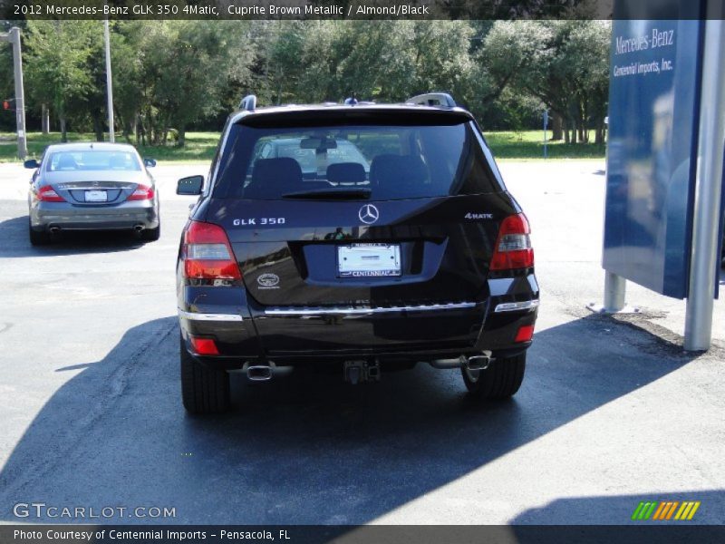 Cuprite Brown Metallic / Almond/Black 2012 Mercedes-Benz GLK 350 4Matic