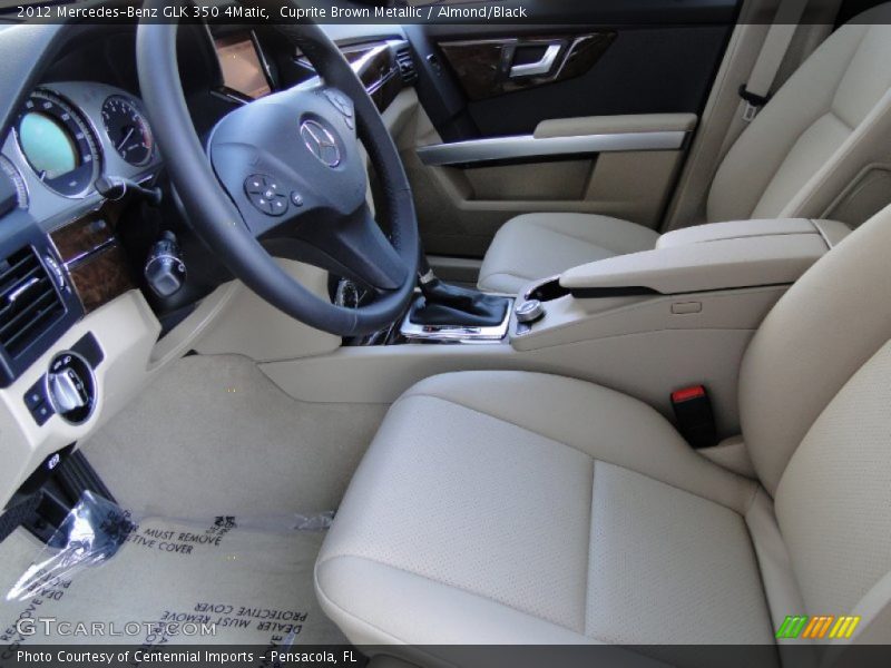 Cuprite Brown Metallic / Almond/Black 2012 Mercedes-Benz GLK 350 4Matic