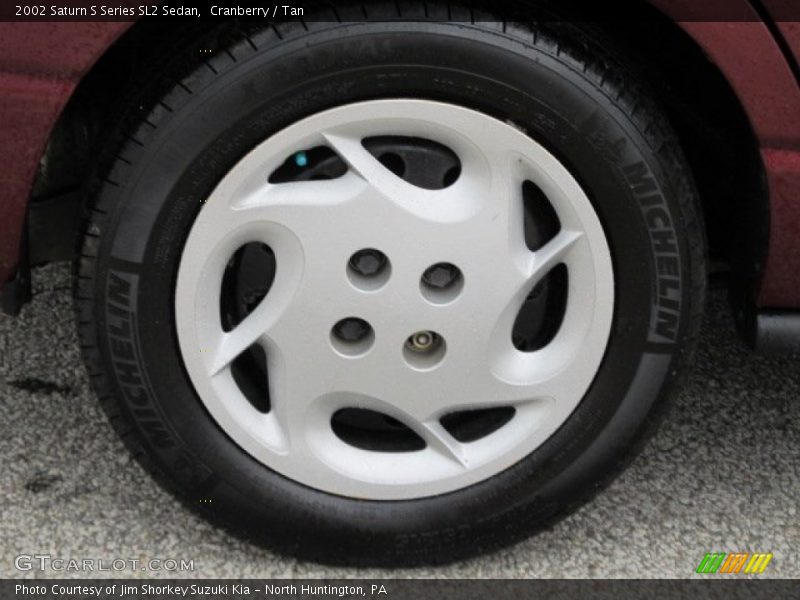 Cranberry / Tan 2002 Saturn S Series SL2 Sedan