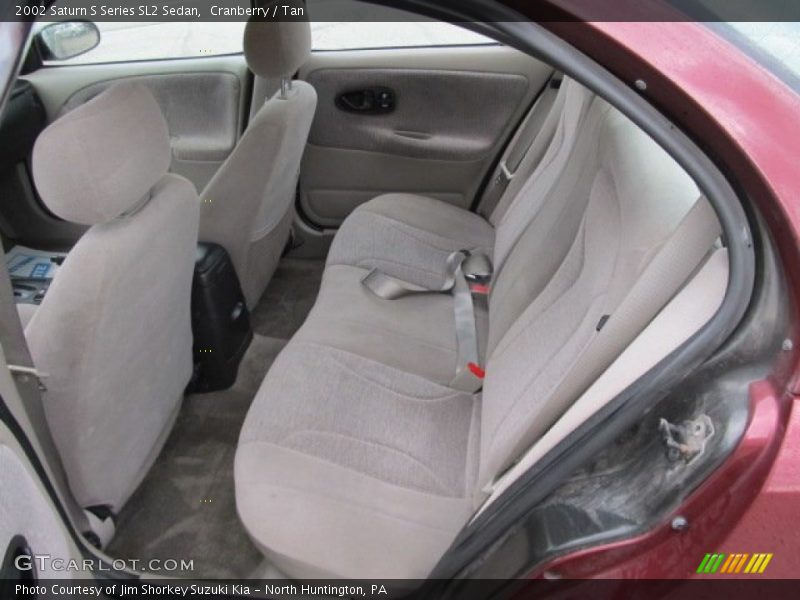 Cranberry / Tan 2002 Saturn S Series SL2 Sedan