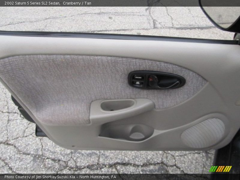 Cranberry / Tan 2002 Saturn S Series SL2 Sedan