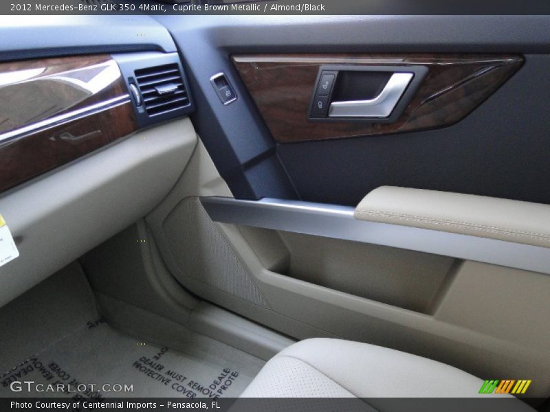 Cuprite Brown Metallic / Almond/Black 2012 Mercedes-Benz GLK 350 4Matic