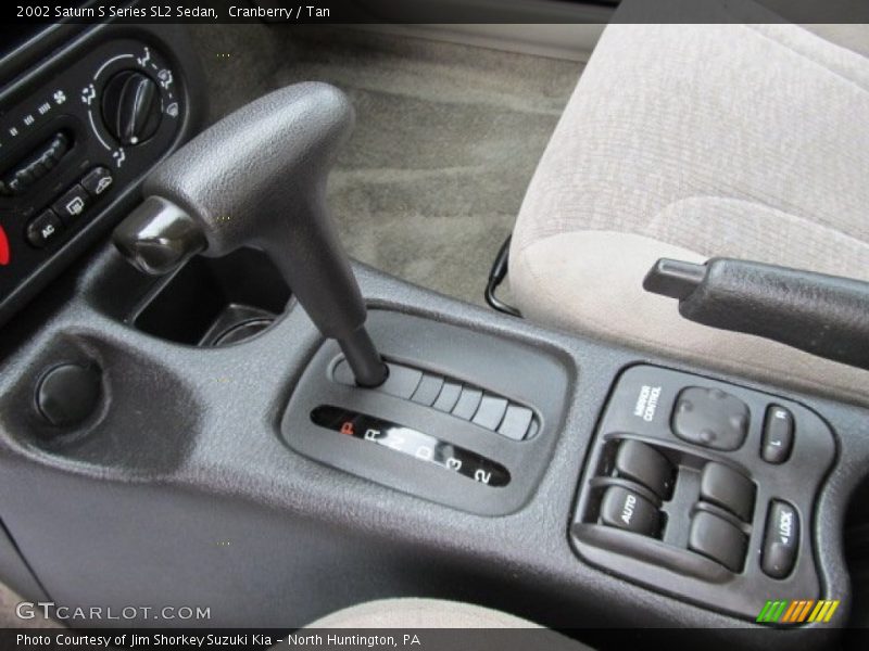 Cranberry / Tan 2002 Saturn S Series SL2 Sedan