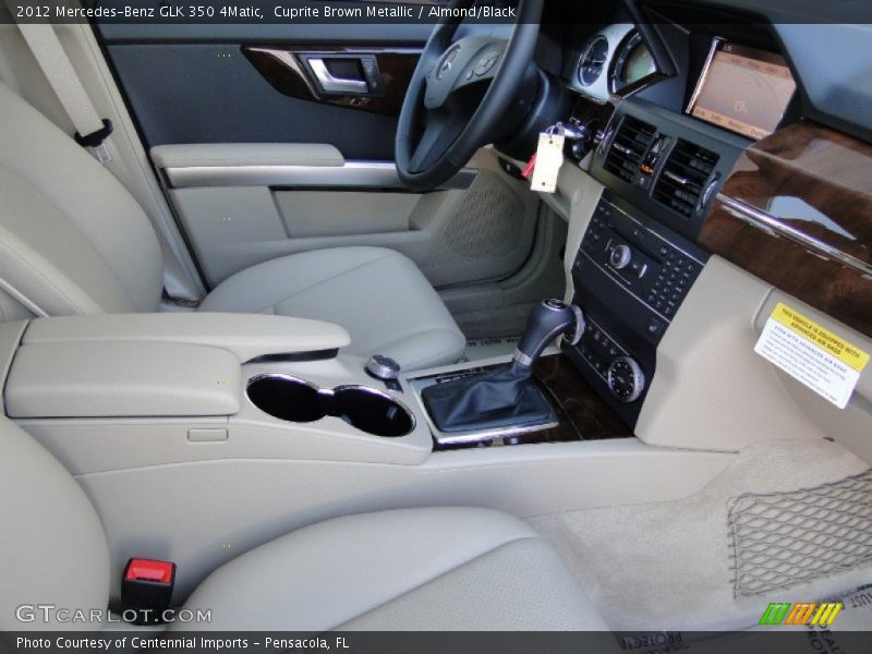 Cuprite Brown Metallic / Almond/Black 2012 Mercedes-Benz GLK 350 4Matic