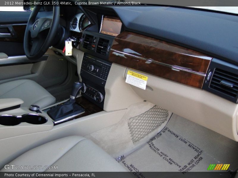 Cuprite Brown Metallic / Almond/Black 2012 Mercedes-Benz GLK 350 4Matic
