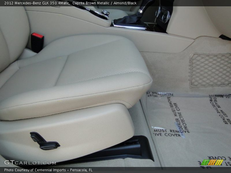 Cuprite Brown Metallic / Almond/Black 2012 Mercedes-Benz GLK 350 4Matic