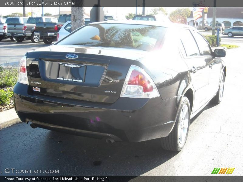 Black / Camel 2006 Ford Fusion SE V6