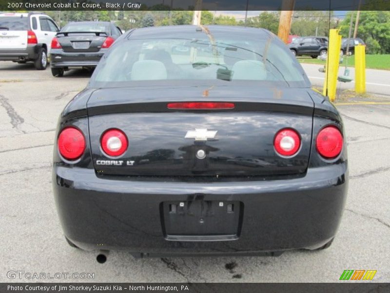 Black / Gray 2007 Chevrolet Cobalt LT Coupe