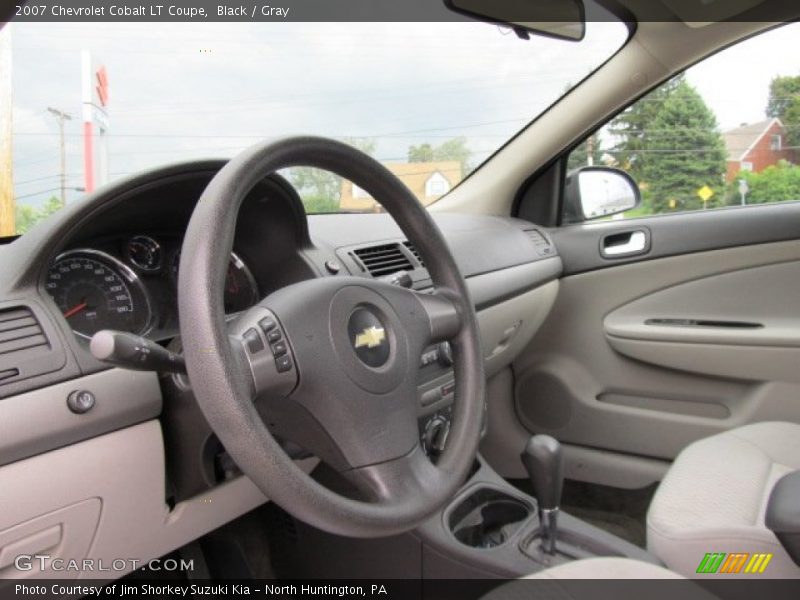 Black / Gray 2007 Chevrolet Cobalt LT Coupe