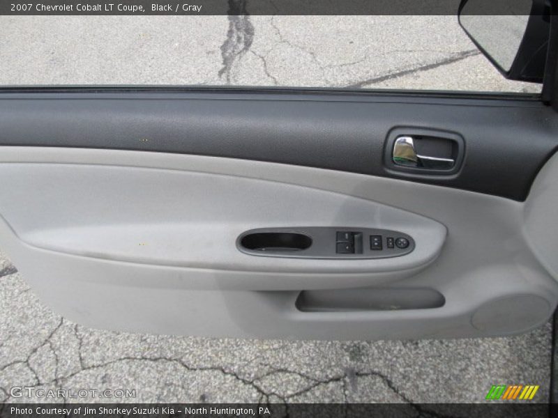 Black / Gray 2007 Chevrolet Cobalt LT Coupe