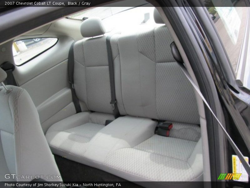 Black / Gray 2007 Chevrolet Cobalt LT Coupe