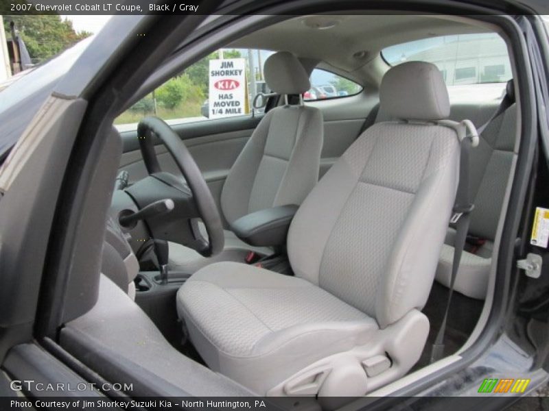 Black / Gray 2007 Chevrolet Cobalt LT Coupe
