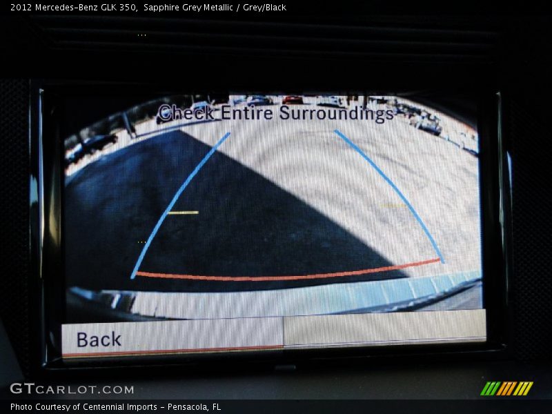 Sapphire Grey Metallic / Grey/Black 2012 Mercedes-Benz GLK 350