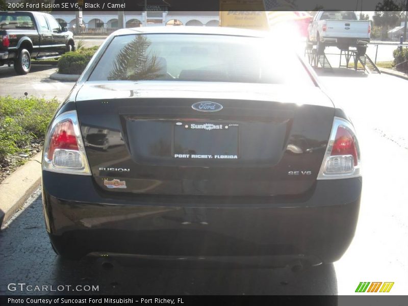 Black / Camel 2006 Ford Fusion SE V6