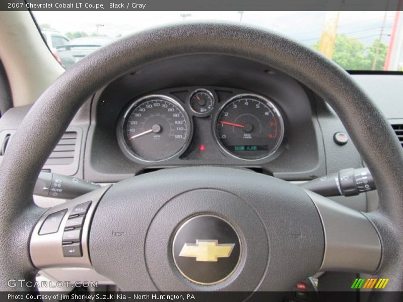 Black / Gray 2007 Chevrolet Cobalt LT Coupe