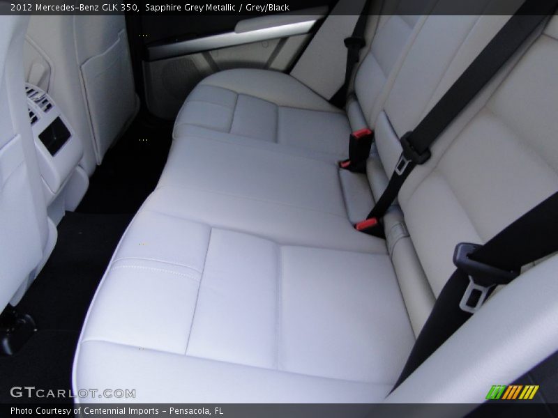 Sapphire Grey Metallic / Grey/Black 2012 Mercedes-Benz GLK 350