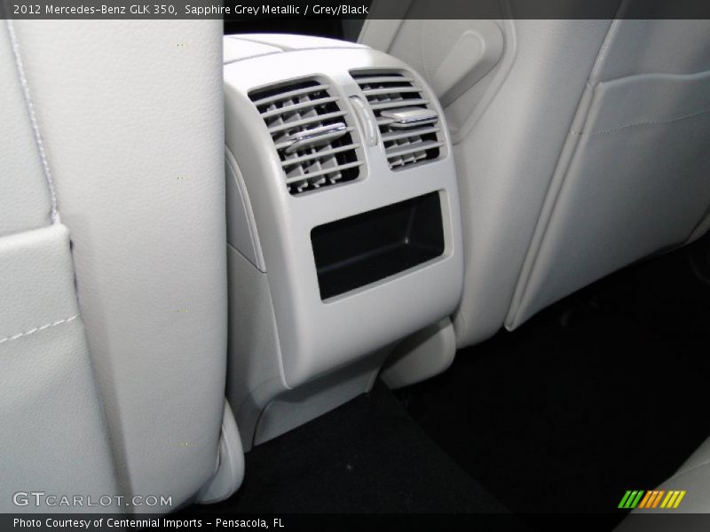 Sapphire Grey Metallic / Grey/Black 2012 Mercedes-Benz GLK 350