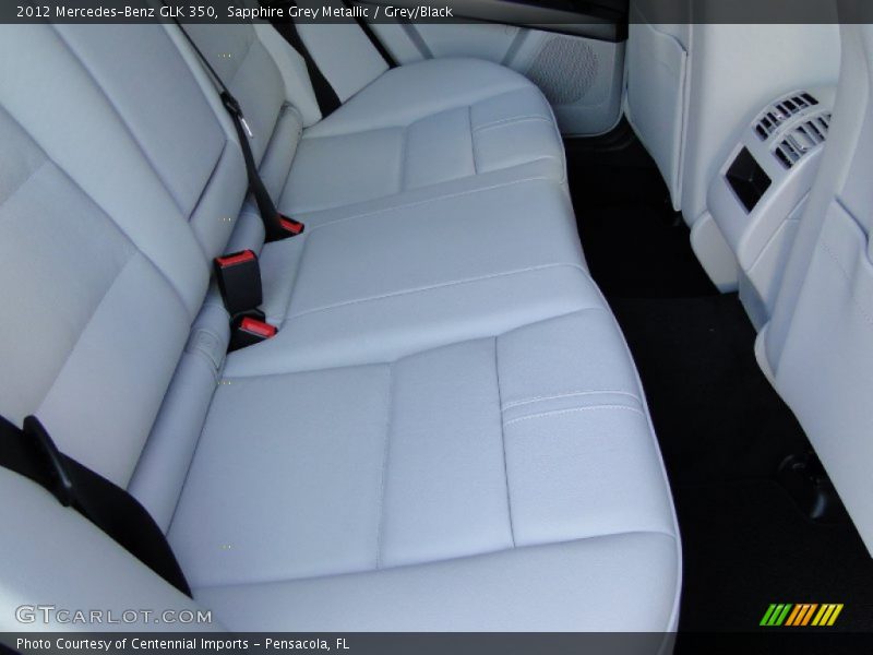Sapphire Grey Metallic / Grey/Black 2012 Mercedes-Benz GLK 350