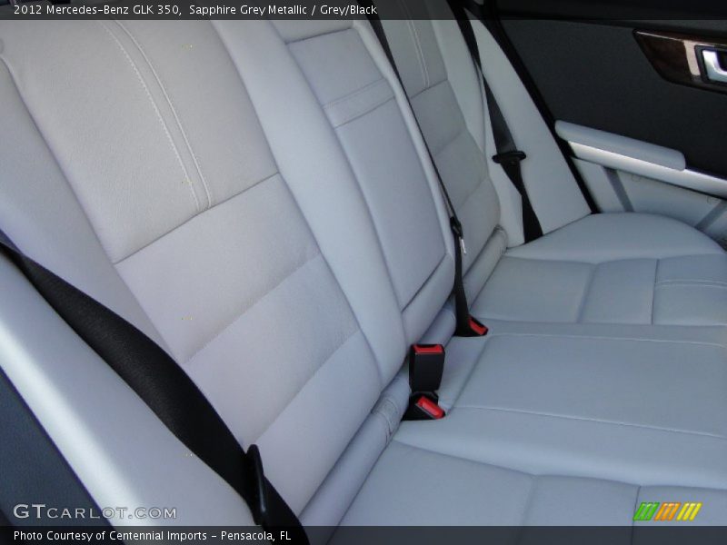 Sapphire Grey Metallic / Grey/Black 2012 Mercedes-Benz GLK 350