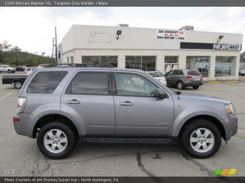 Tungsten Grey Metallic / Black 2008 Mercury Mariner V6