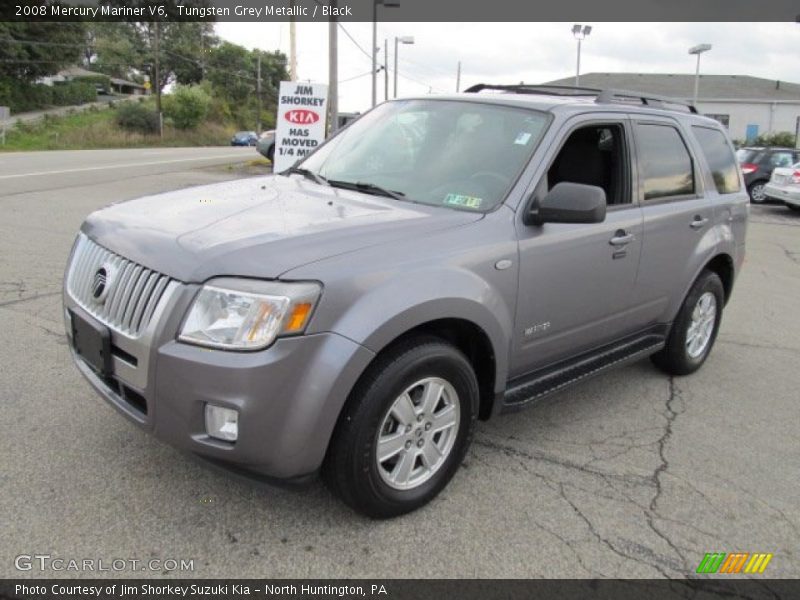 Tungsten Grey Metallic / Black 2008 Mercury Mariner V6