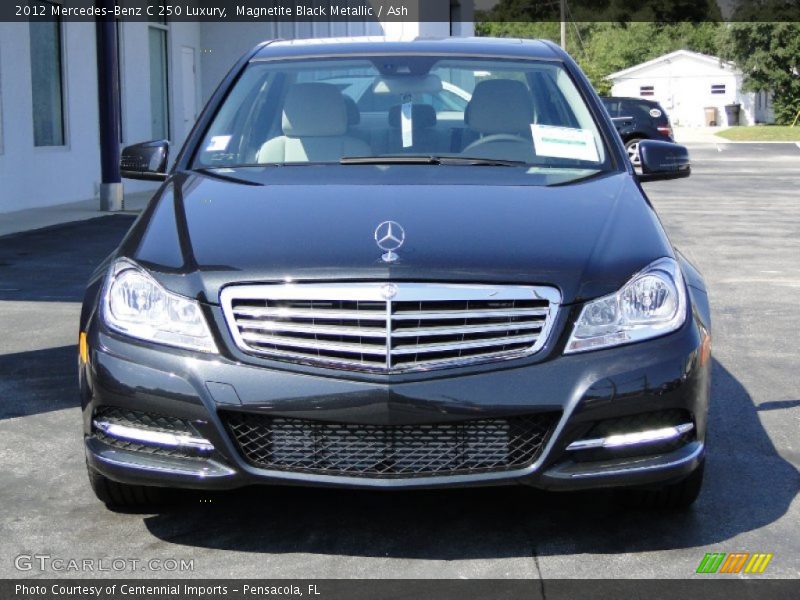 Magnetite Black Metallic / Ash 2012 Mercedes-Benz C 250 Luxury