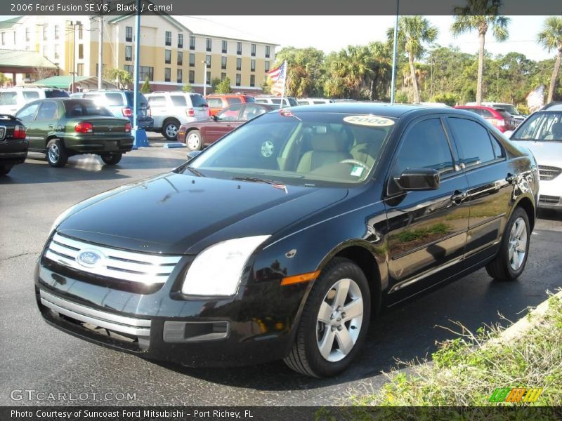 Black / Camel 2006 Ford Fusion SE V6