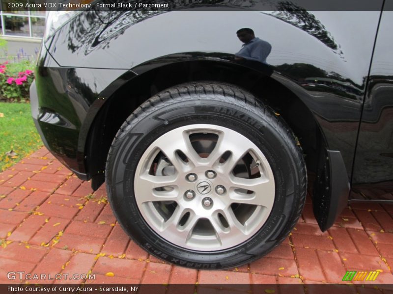 Formal Black / Parchment 2009 Acura MDX Technology