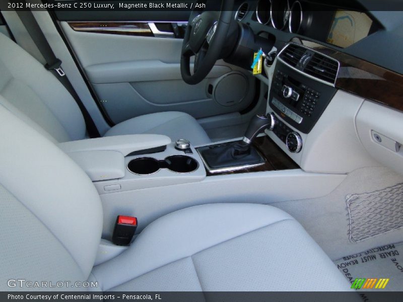 Magnetite Black Metallic / Ash 2012 Mercedes-Benz C 250 Luxury