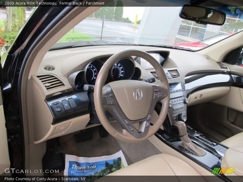 Formal Black / Parchment 2009 Acura MDX Technology