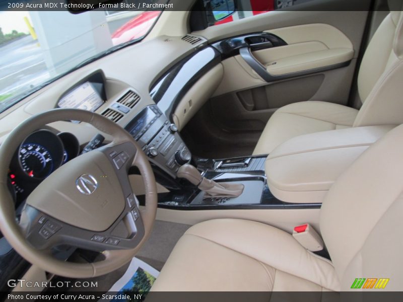 Formal Black / Parchment 2009 Acura MDX Technology