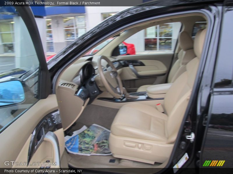 Formal Black / Parchment 2009 Acura MDX Technology