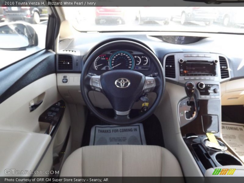 Blizzard White Pearl / Ivory 2010 Toyota Venza I4