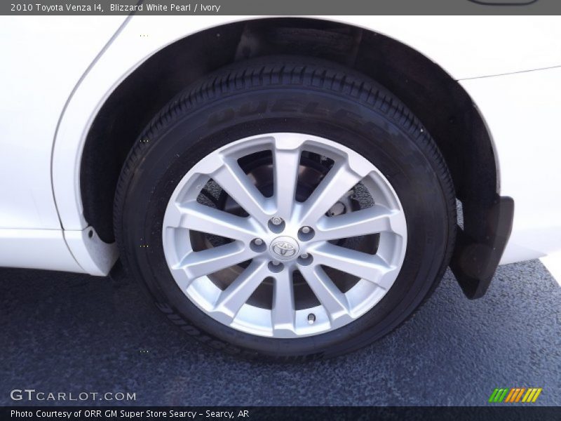 Blizzard White Pearl / Ivory 2010 Toyota Venza I4