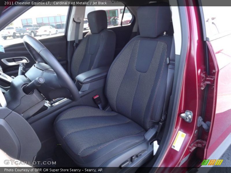 Cardinal Red Metallic / Jet Black 2011 Chevrolet Equinox LT