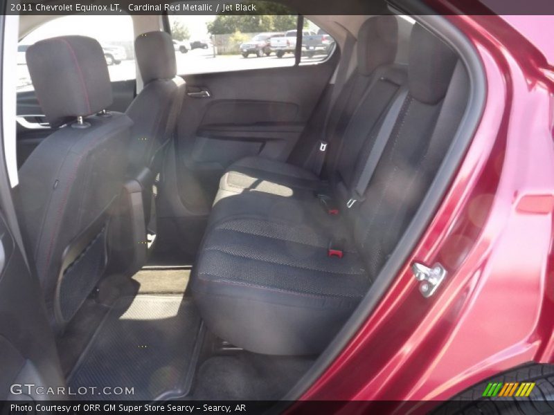 Cardinal Red Metallic / Jet Black 2011 Chevrolet Equinox LT