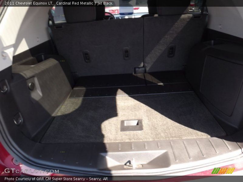Cardinal Red Metallic / Jet Black 2011 Chevrolet Equinox LT