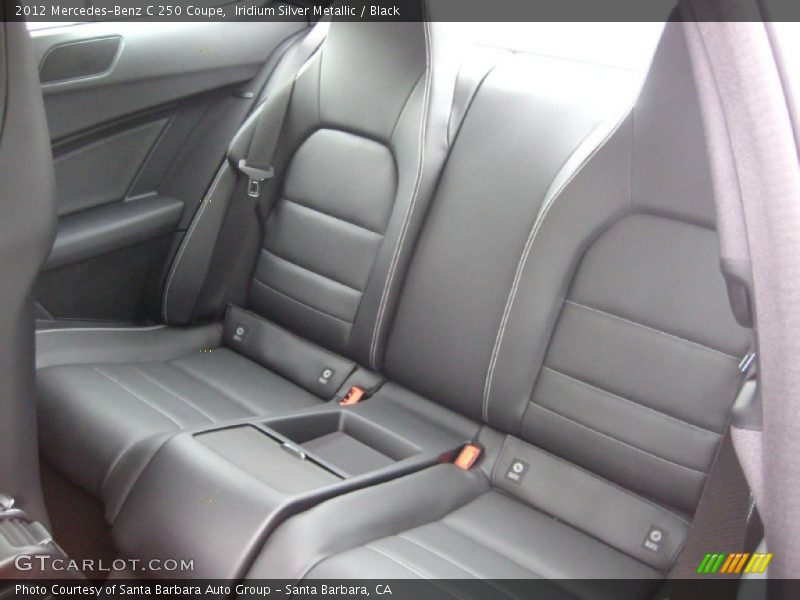 Iridium Silver Metallic / Black 2012 Mercedes-Benz C 250 Coupe