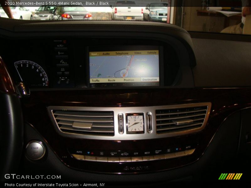 Black / Black 2010 Mercedes-Benz S 550 4Matic Sedan