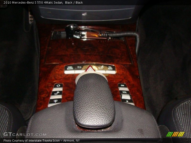 Black / Black 2010 Mercedes-Benz S 550 4Matic Sedan