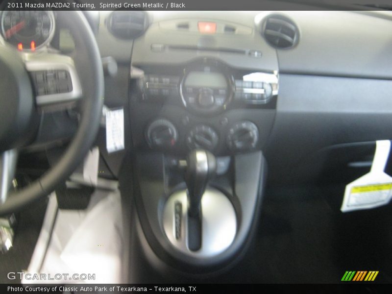 Spirited Green Metallic / Black 2011 Mazda MAZDA2 Touring