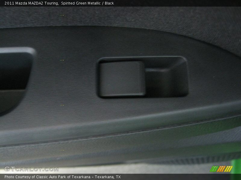 Spirited Green Metallic / Black 2011 Mazda MAZDA2 Touring
