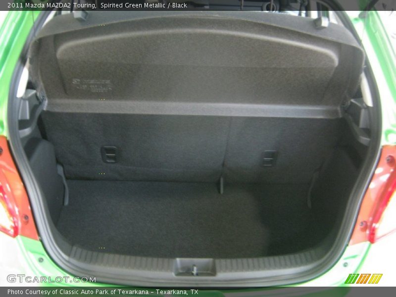 Spirited Green Metallic / Black 2011 Mazda MAZDA2 Touring