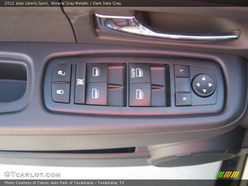 Mineral Gray Metallic / Dark Slate Gray 2012 Jeep Liberty Sport