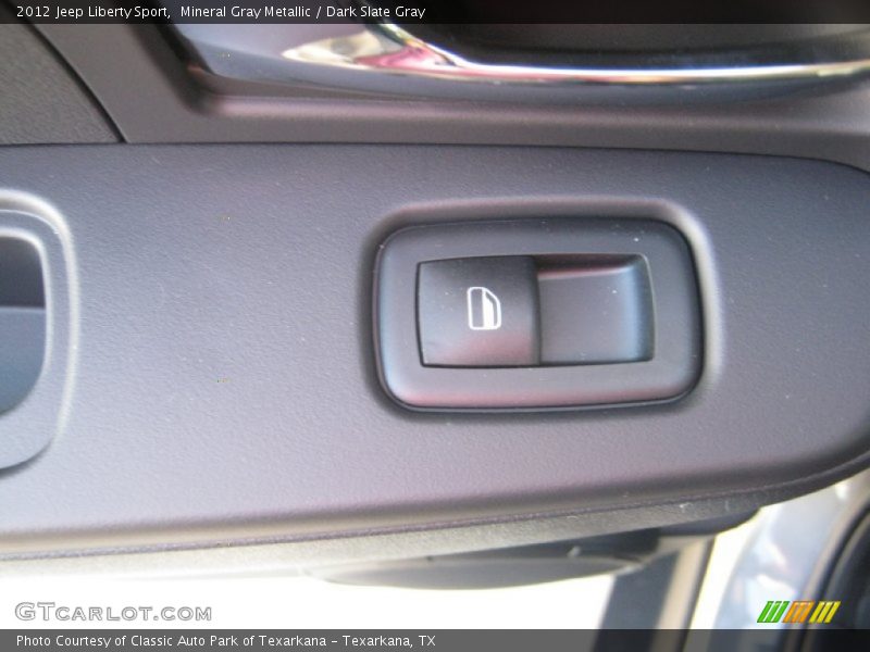 Mineral Gray Metallic / Dark Slate Gray 2012 Jeep Liberty Sport